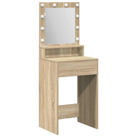 Dressing Table Sonoma Oak 50 x 41 x 135 cm Engineered Wood Dressing Table Sonoma Oak 50 x 41 x 135 cm Engineered Wood