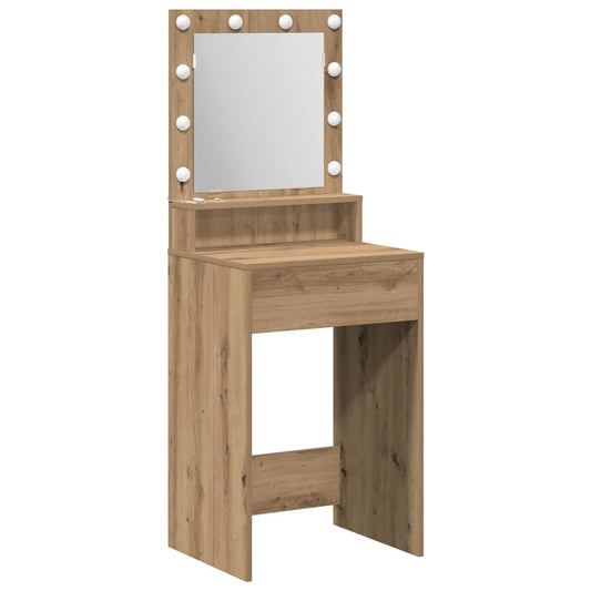 Dressing Table Artisan Oak 50 x 41 x 135 cm Engineered Wood Dressing Table Artisan Oak 50 x 41 x 135 cm Engineered Wood