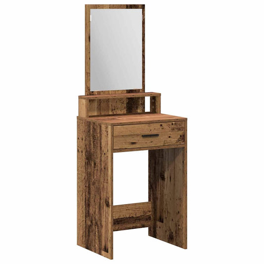 Dressing Table Old Wood 50 x 41 x 140 cm Engineered Wood Dressing Table Old Wood 50 x 41 x 140 cm Engineered Wood