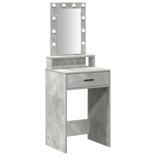 Dressing Table Grey 50 x 41 x 140 cm Engineered Wood Dressing Table Grey 50 x 41 x 140 cm Engineered Wood
