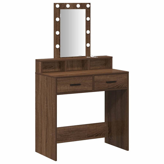 Dressing Table Brown 79 x 41 x 140 cm Engineered wood Dressing Table Brown 79 x 41 x 140 cm Engineered wood