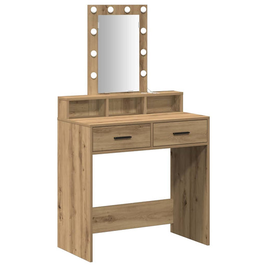 Dressing Table Brown 79 x 41 x 140 cm Engineered Wood Dressing Table Brown 79 x 41 x 140 cm Engineered Wood
