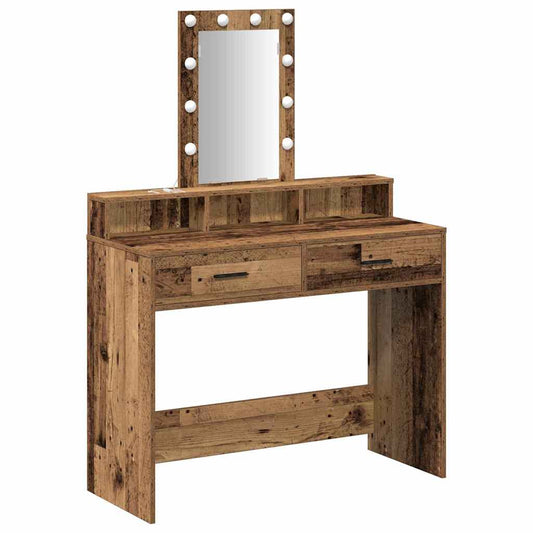 Dressing Table Brown 100 x 41 x 140 cm Engineered Wood Dressing Table Brown 100 x 41 x 140 cm Engineered Wood