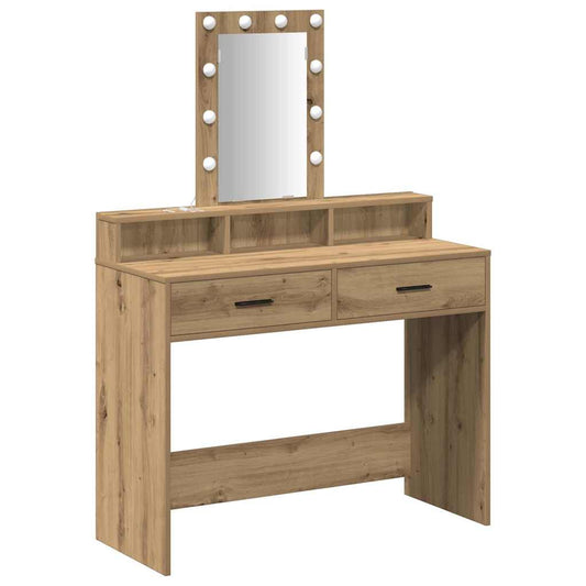 Dressing Table Brown 100 x 41 x 140 cm Engineered Wood Dressing Table Brown 100 x 41 x 140 cm Engineered Wood
