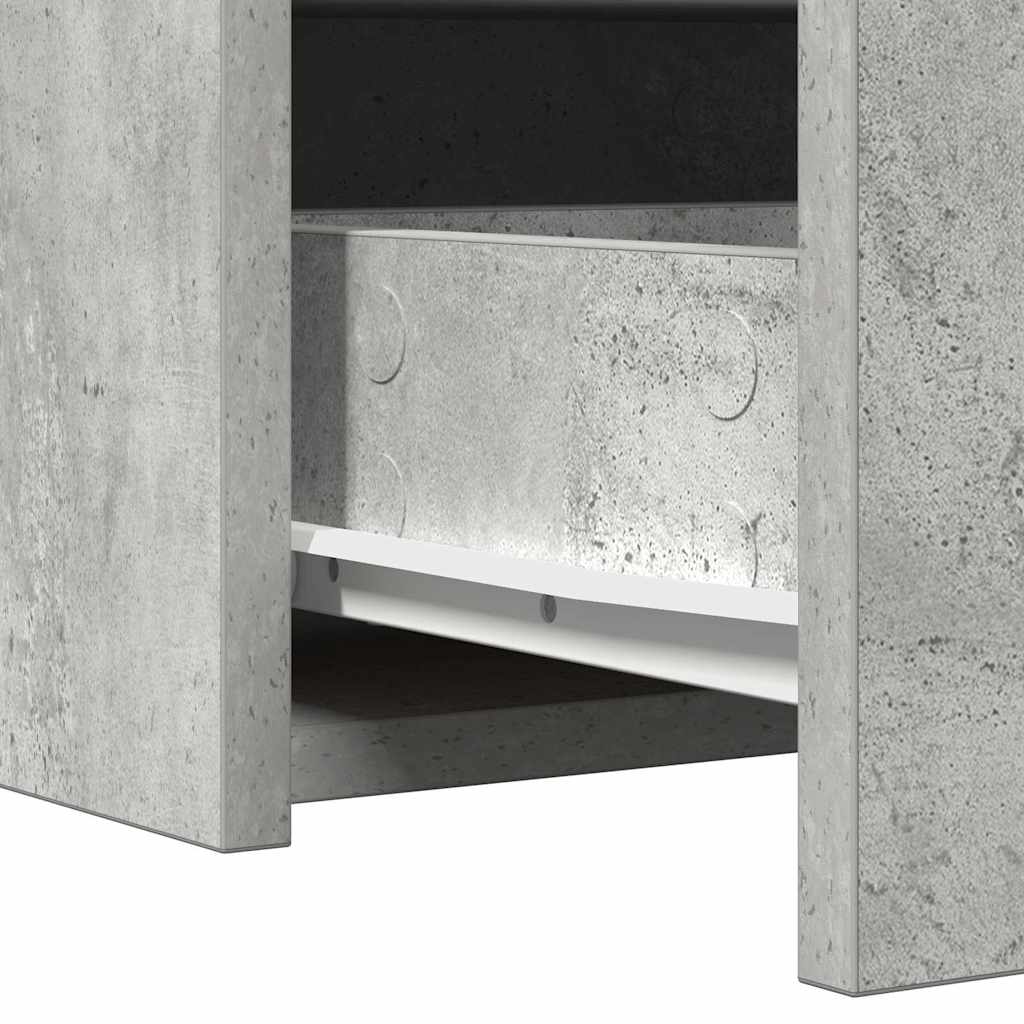 Dressing Table Grey 100 x 40 x 70 cm Engineered Wood