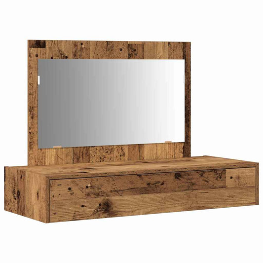 Dressing Table Brown 100 x 40 x 70 cm Engineered Wood Dressing Table Brown 100 x 40 x 70 cm Engineered Wood