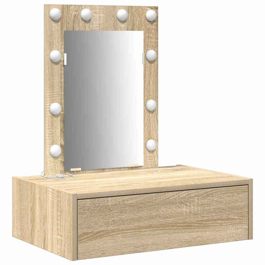 Dressing Table Brown 60 x 40 x 70 cm Engineered Wood Dressing Table Brown 60 x 40 x 70 cm Engineered Wood