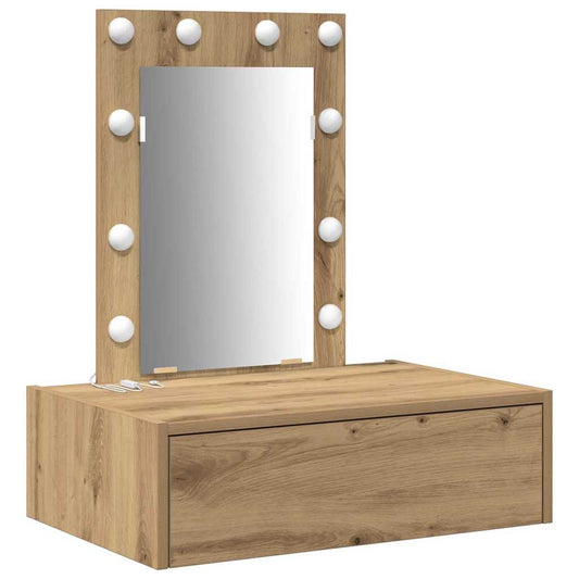 Dressing Table Brown 60 x 40 x 70 cm Engineered Wood Dressing Table Brown 60 x 40 x 70 cm Engineered Wood