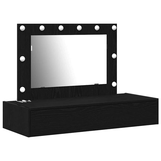 Dressing Table Black 100 x 40 x 70 cm Engineered Wood Dressing Table Black 100 x 40 x 70 cm Engineered Wood