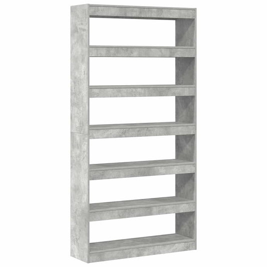 Book Cabinet 6-Tier 100 x 30 x 198 cm Engineered Wood Book Cabinet 6-Tier 100 x 30 x 198 cm Engineered Wood