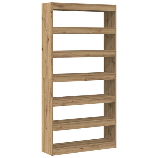 Book Cabinet 6-Tier 100 x 30 x 198 cm Engineered Wood Book Cabinet 6-Tier 100 x 30 x 198 cm Engineered Wood