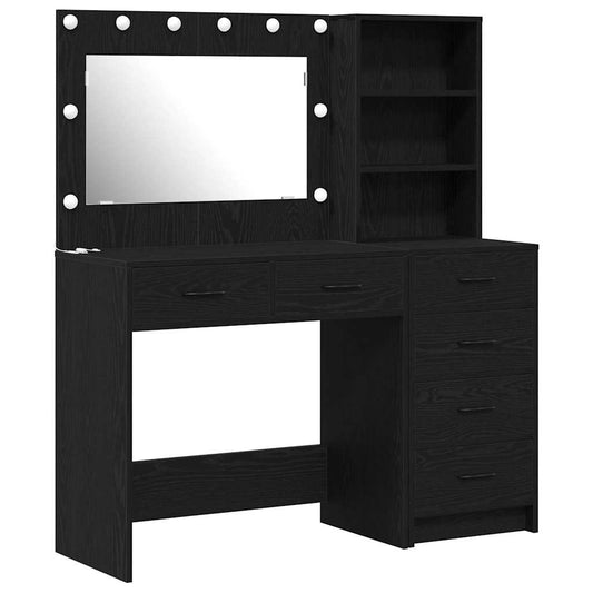 Dressing Table Black 78.5 x 41 x 135 cm Engineered wood Dressing Table Black 78.5 x 41 x 135 cm Engineered wood