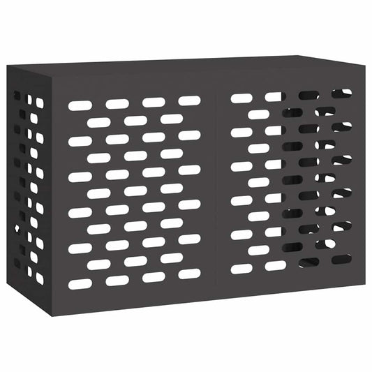 Air Conditioner Cover Black 90 x 40 x 60 cm Steel Air Conditioner Cover Black 90 x 40 x 60 cm Steel