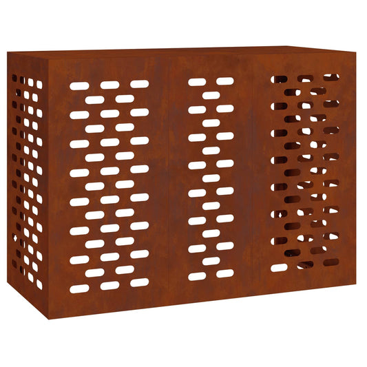 Air Conditioner Cover Rusty 110 x 50 x 80 cm Weathering Steel Air Conditioner Cover Rusty 110 x 50 x 80 cm Weathering Steel