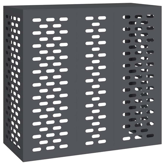 Air Conditioner Cover Anthracite 110 x 50 x 105 cm Steel Air Conditioner Cover Anthracite 110 x 50 x 105 cm Steel