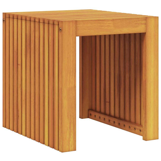 Side Table Oil Natural 43 x 36 x 40 cm Solid Teak Wood Side Table Oil Natural 43 x 36 x 40 cm Solid Teak Wood