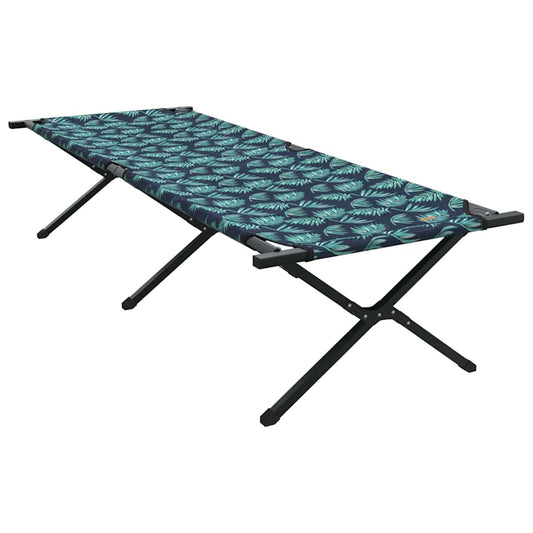 Folding Camping Bed Leaf Forest 210 x 80 x 46 cm Oxford fabric Folding Camping Bed Leaf Forest 210 x 80 x 46 cm Oxford fabric