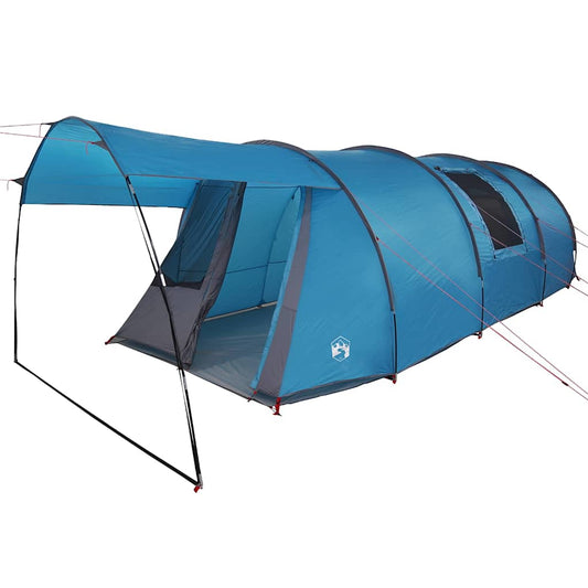 Tunnel Tent with Roof Blue and Grey 740 x 370 x 220 cm Tunnel Tent with Roof Blue and Grey 740 x 370 x 220 cm