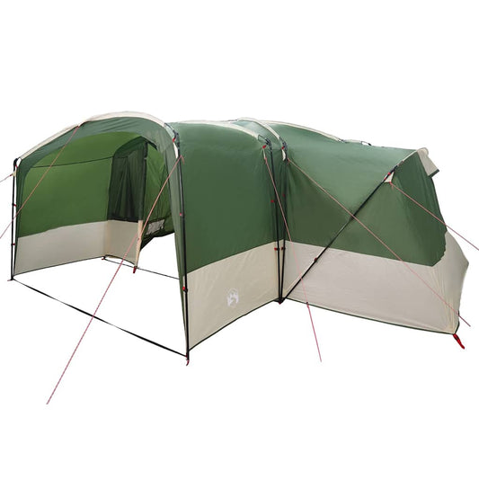 Family Tent with Roof Green and White 760 x 645 x 230 cm Family Tent with Roof Green and White 760 x 645 x 230 cm