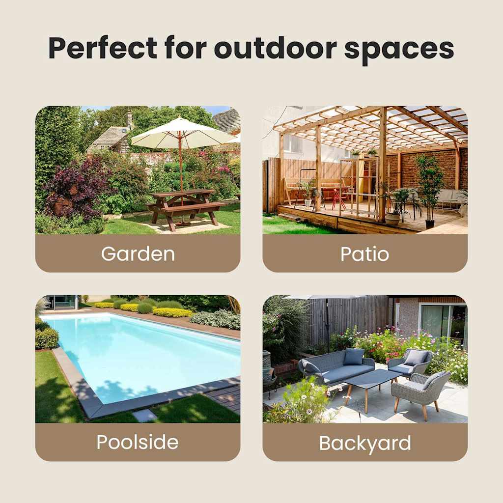 Room Divider Folding Manual Brown 146 x 180 cm Poly Rattan