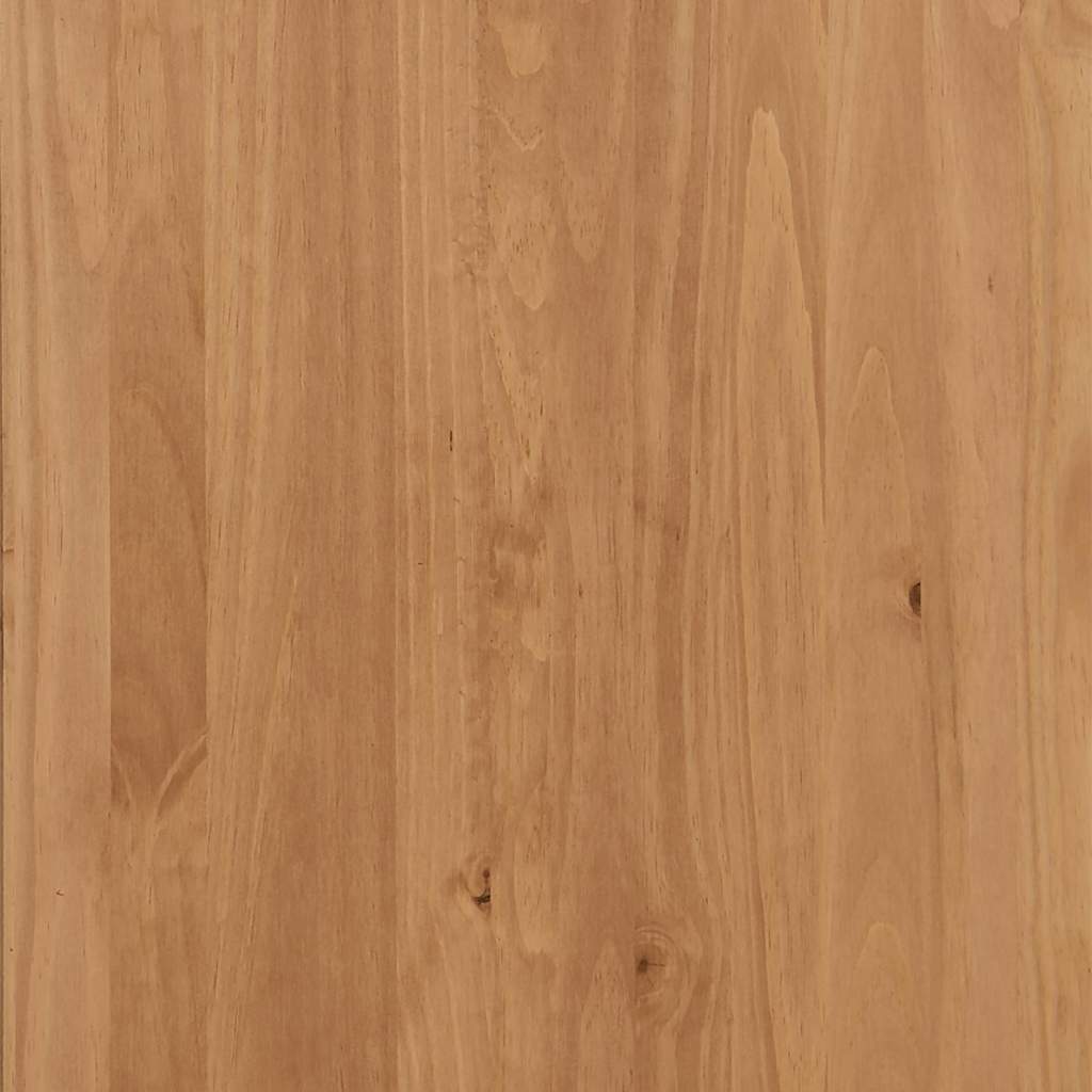 Writing Desk ASKIM Brown 95 x 40 x 75 cm Solid Pine Wood