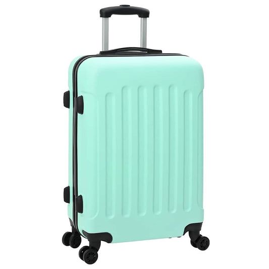 Suitcase with Lock 3 pcs Mint green 50 x 31 x 78 cm ABS Plastic Suitcase with Lock 3 pcs Mint green 50 x 31 x 78 cm ABS Plastic