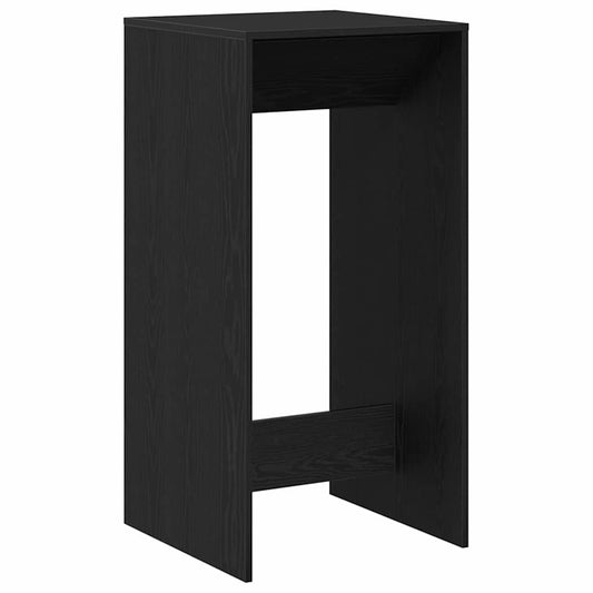 Bar Table 51 x 50 x 103.5 cm Engineered Wood Black Oak Bar Table 51 x 50 x 103.5 cm Engineered Wood Black Oak