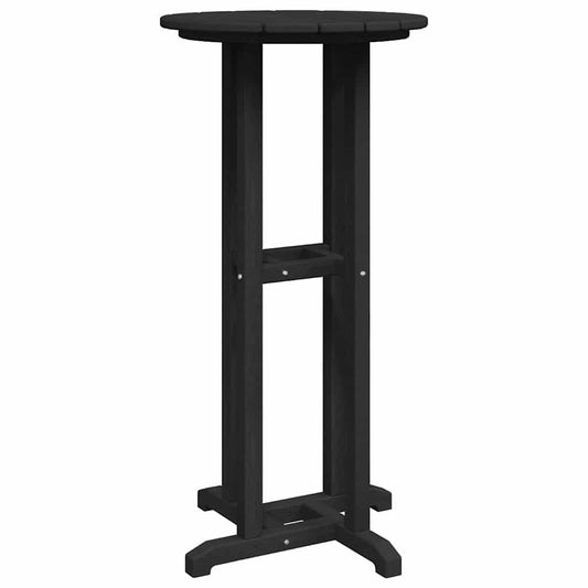 Bar Table Black 55 x 55 x 107 cm Polyethylene Bar Table Black 55 x 55 x 107 cm Polyethylene