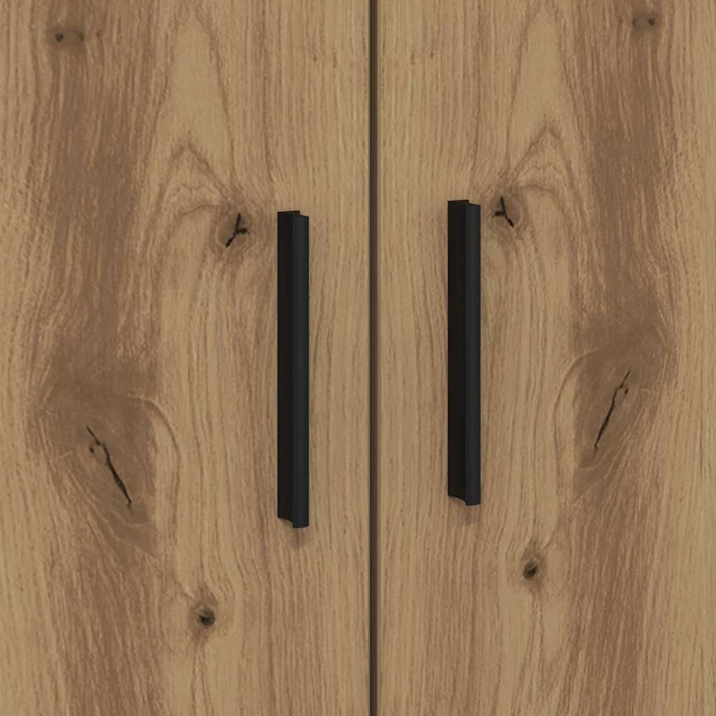 Storage Bed Frame Artisan Oak 80 cm Engineered Wood