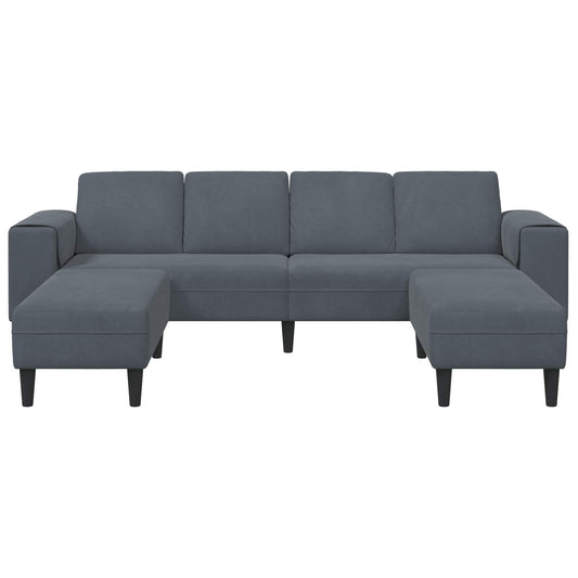 Living Room Couch 3 pcs Dark Grey Living Room Couch 3 pcs Dark Grey