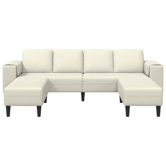 Living Room Couch 3 pcs Cream Living Room Couch 3 pcs Cream