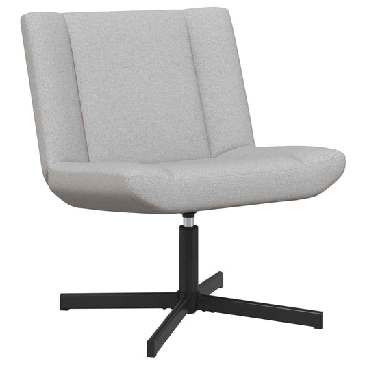 Swivel Chair Cloud Grey 63 x 75 x 76 cm Fabric Swivel Chair Cloud Grey 63 x 75 x 76 cm Fabric