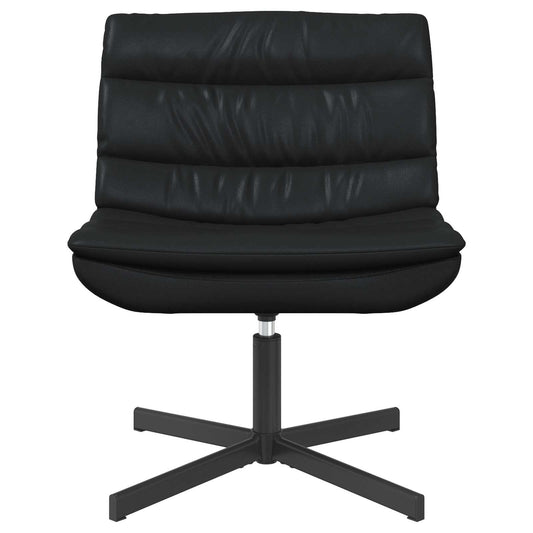 Swivel Chair Black 63 x 75 x 76 cm Shiny PU Swivel Chair Black 63 x 75 x 76 cm Shiny PU