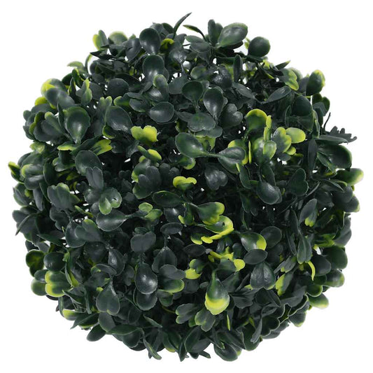 Artificial Boxwood Balls with LED Lights 4 pcs Green 12 cm Artificial Boxwood Balls with LED Lights 4 pcs Green 12 cm