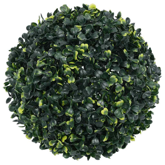 Artificial Boxwood Balls with LED Lights 2 pcs Green 45 cm Artificial Boxwood Balls with LED Lights 2 pcs Green 45 cm