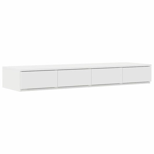 Bed Drawers White 120 x 36.5 x 16.5 cm Engineered Wood Bed Drawers White 120 x 36.5 x 16.5 cm Engineered Wood