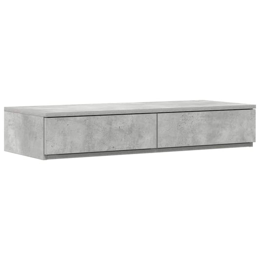 Bed Drawers Concrete Grey 75 x 36.5 x 16.5 cm Engineered Wood Bed Drawers Concrete Grey 75 x 36.5 x 16.5 cm Engineered Wood