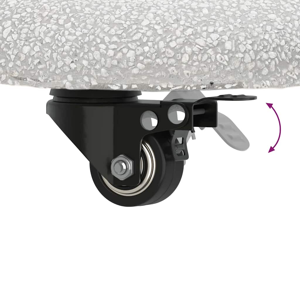 Parasol Base 21kg Light Grey Concrete Round