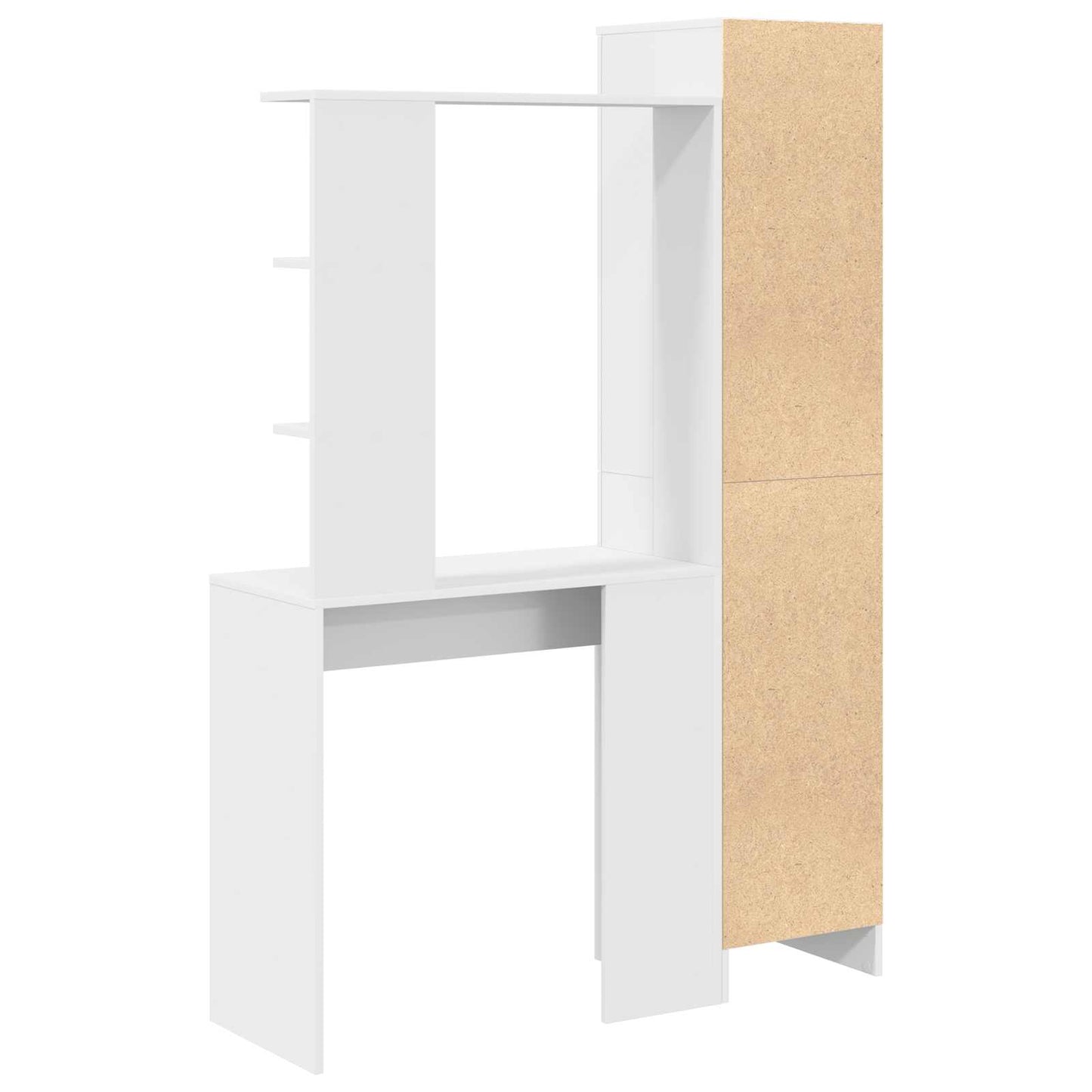 Desk White 113.5 x 39 x 168 cm 2 pcs
