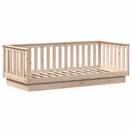 Day Bed without Mattress 90x200 cm Solid Wood Pine Day Bed without Mattress 90x200 cm Solid Wood Pine