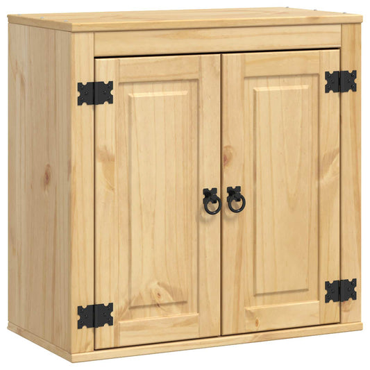 Cabinet SKI Honey Brown 60 x 32 x 60 cm Solid Pine Wood Cabinet SKI Honey Brown 60 x 32 x 60 cm Solid Pine Wood