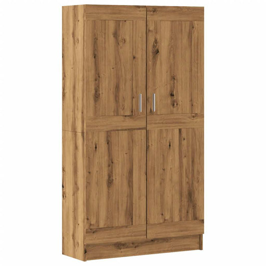 Book Cabinet Artisan Oak 82.5x30.5x150 cm Engineered Wood Book Cabinet Artisan Oak 82.5x30.5x150 cm Engineered Wood