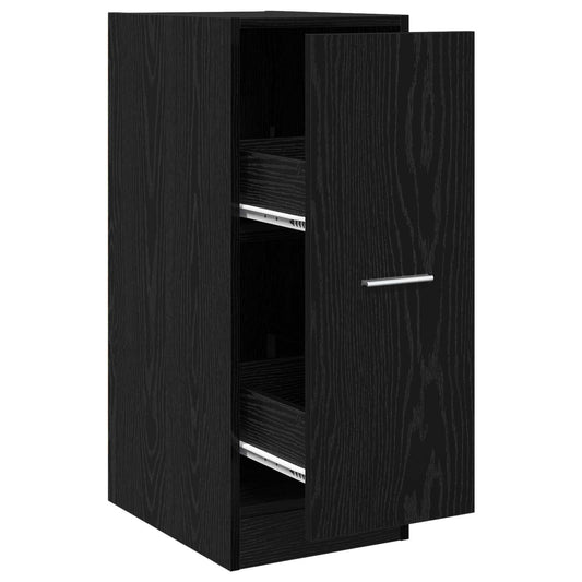 Apothecary Cabinet Black oak 30 x 41 x 77.5 cm Engineered wood Apothecary Cabinet Black oak 30 x 41 x 77.5 cm Engineered wood