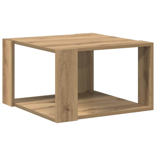 Coffee Table Artisan Oak 51.5 x 51.5 x 30 cm Engineered Wood Coffee Table Artisan Oak 51.5 x 51.5 x 30 cm Engineered Wood