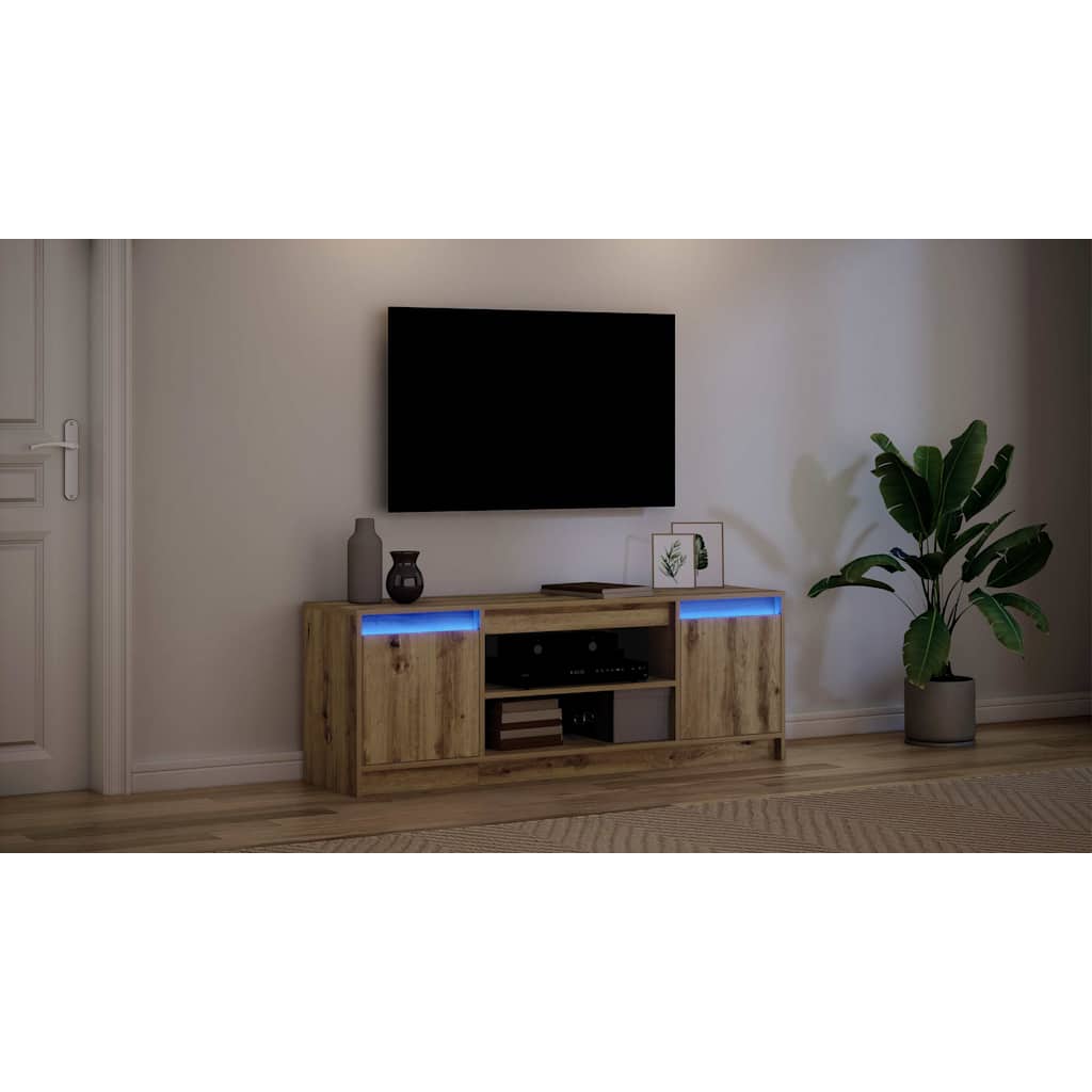 TV Units Brown 139.5 x 34 x 50 cm Engineered wood