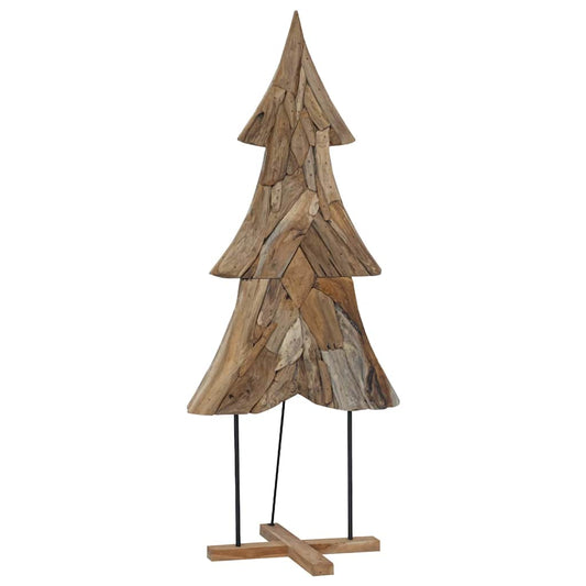 Christmas Tree with Stand Brown 180 cm Solid teak wood Christmas Tree with Stand Brown 180 cm Solid teak wood