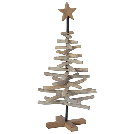 Christmas Tree Brown 90 cm Solid teak wood Christmas Tree Brown 90 cm Solid teak wood