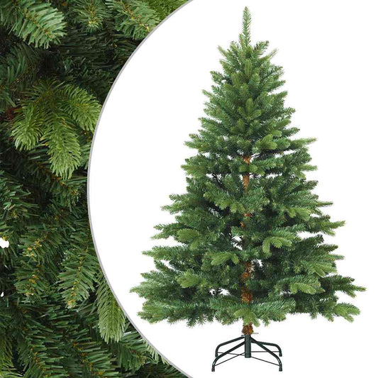 Artificial Hinged Christmas Tree Green 150 cm PVC, PE and steel Artificial Hinged Christmas Tree Green 150 cm PVC, PE and steel