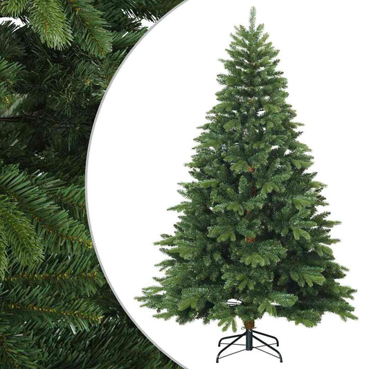 Artificial Hinged Christmas Tree Green 180 cm PVC, PE and steel Artificial Hinged Christmas Tree Green 180 cm PVC, PE and steel