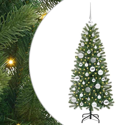 Artificial Christmas Tree with 150 LEDs Green 120 cm PE and PVC Artificial Christmas Tree with 150 LEDs Green 120 cm PE and PVC